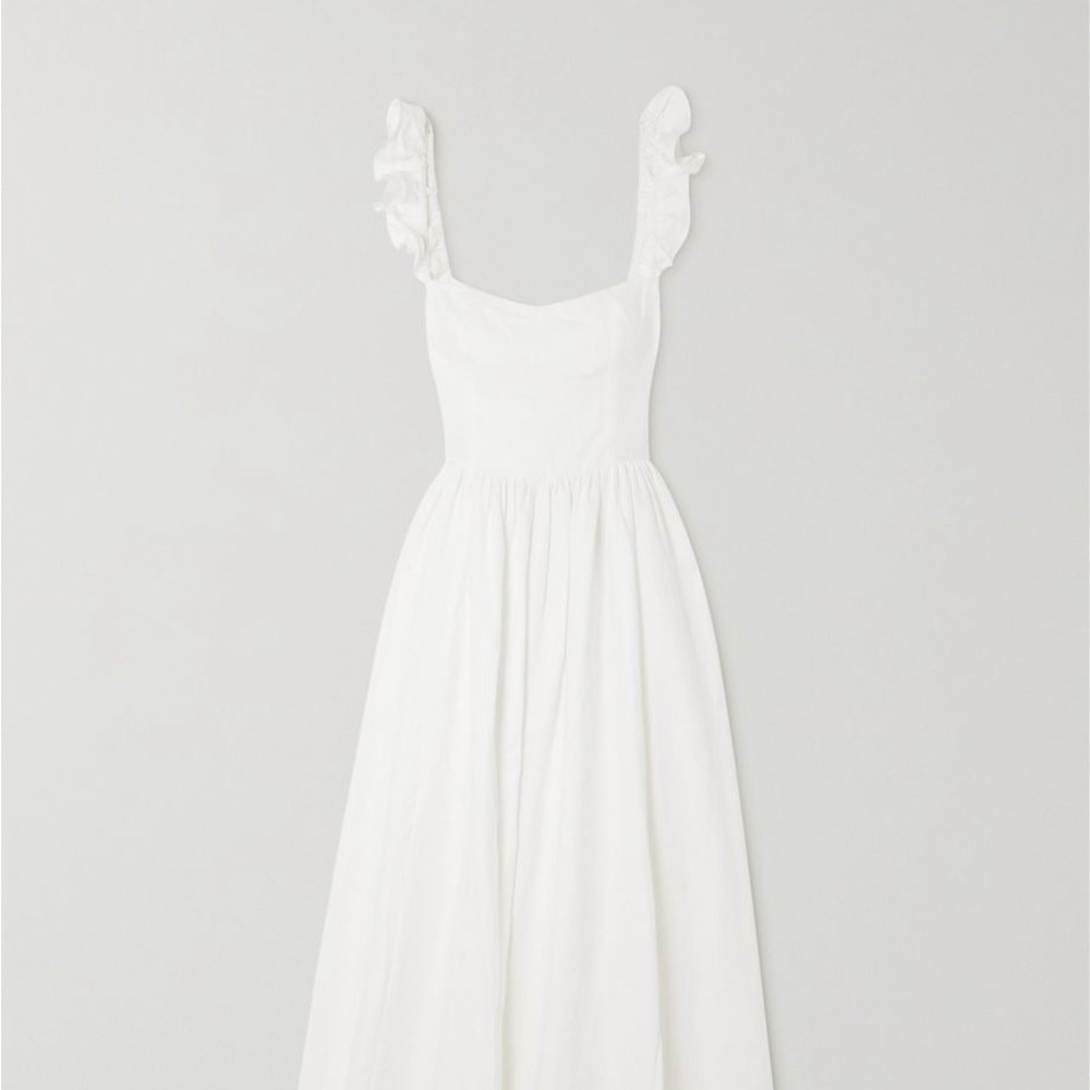 Reformation Vecchio linen dress 6 NWT